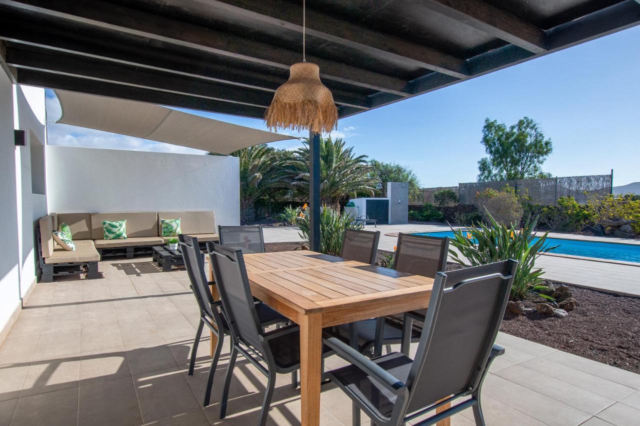 Heated & Shared Pool Villa Matriana 36A, North Shore Villas Lajares Exteriör bild