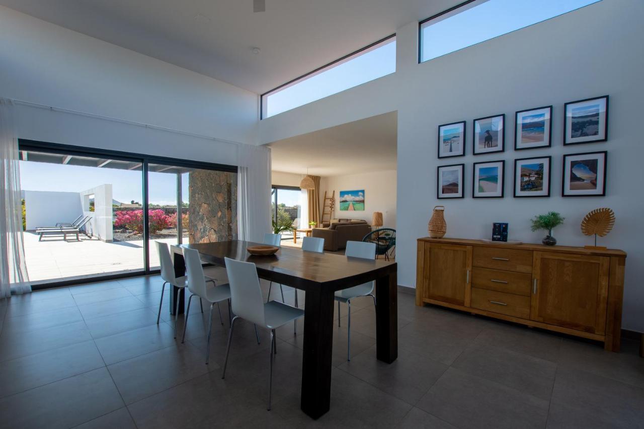 Heated & Shared Pool Villa Matriana 36A, North Shore Villas Lajares Exteriör bild