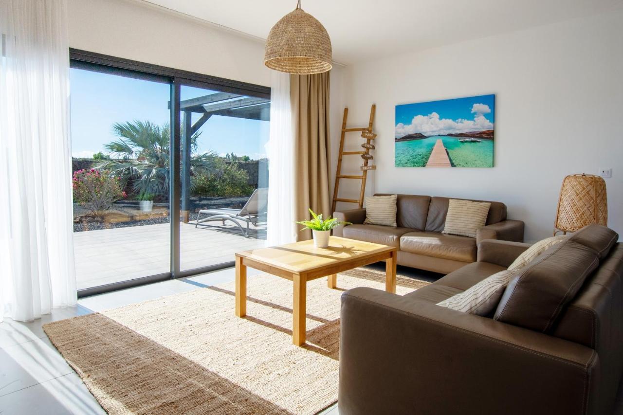Heated & Shared Pool Villa Matriana 36A, North Shore Villas Lajares Exteriör bild